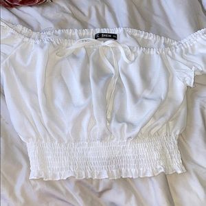 SHEIN plus size off the shoulder top